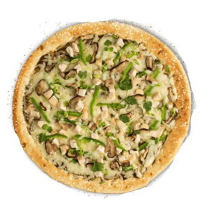 pesto cheese pizza