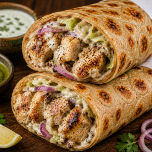 Malai Boti Paratha Roll