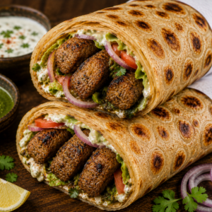 Kabab Paratha Roll