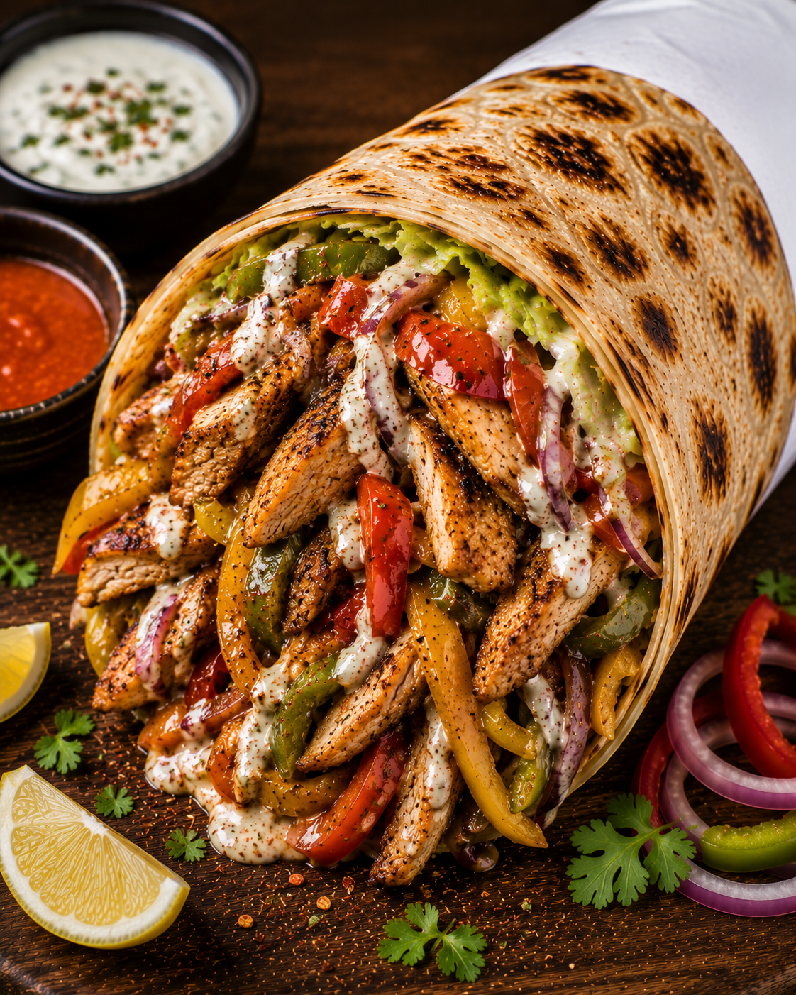 Fajita Shawarma