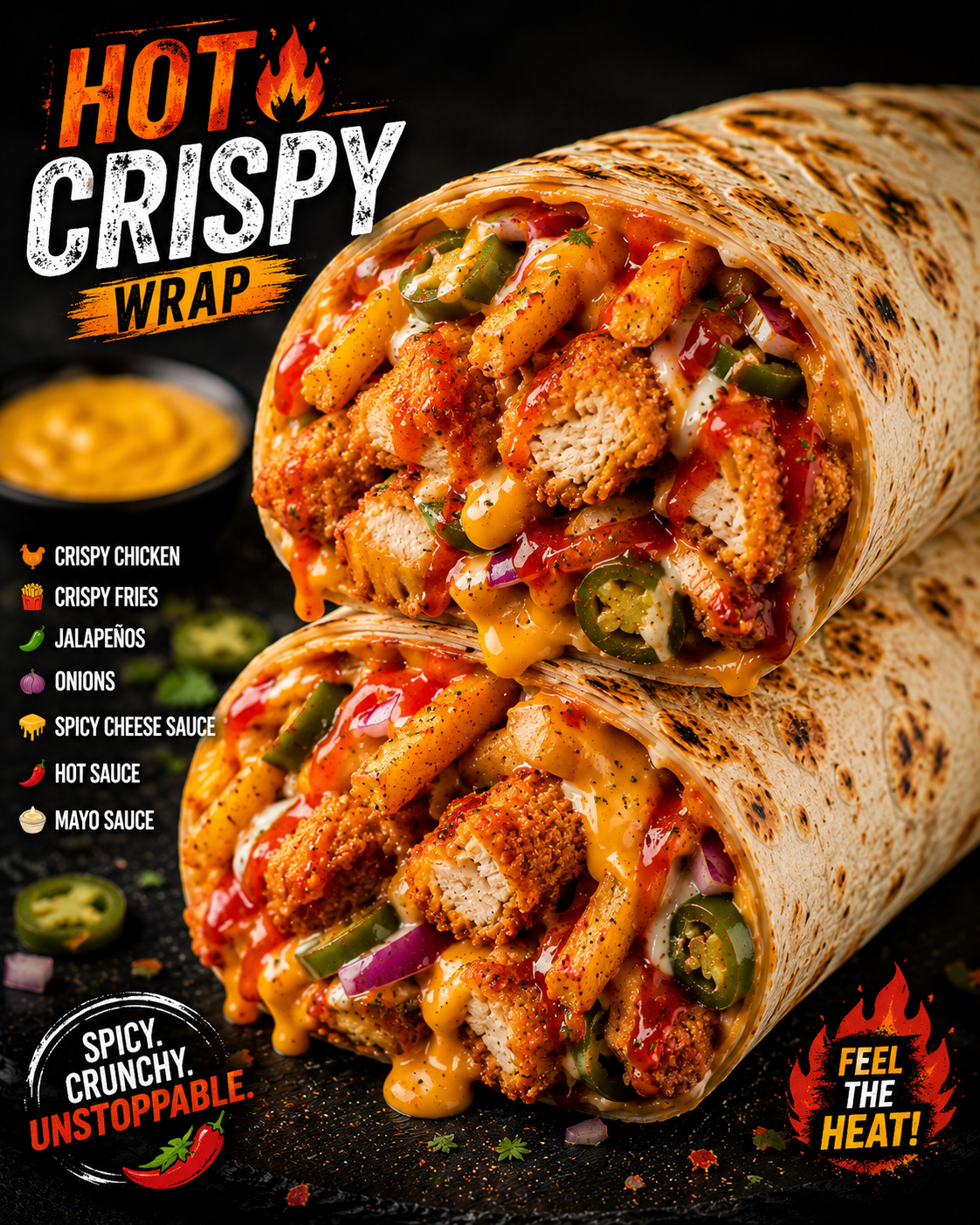Hot Crispy Wrap