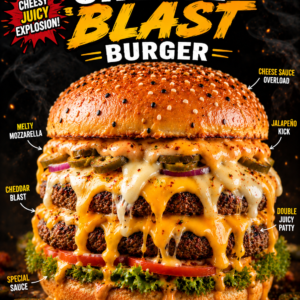 Cheese Blast Burger