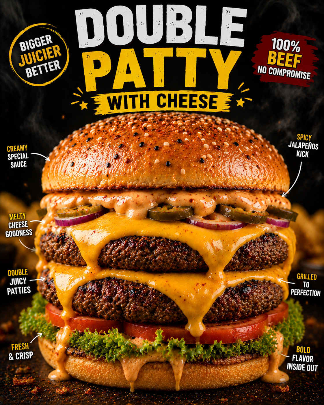 Double Patty With Cheese
