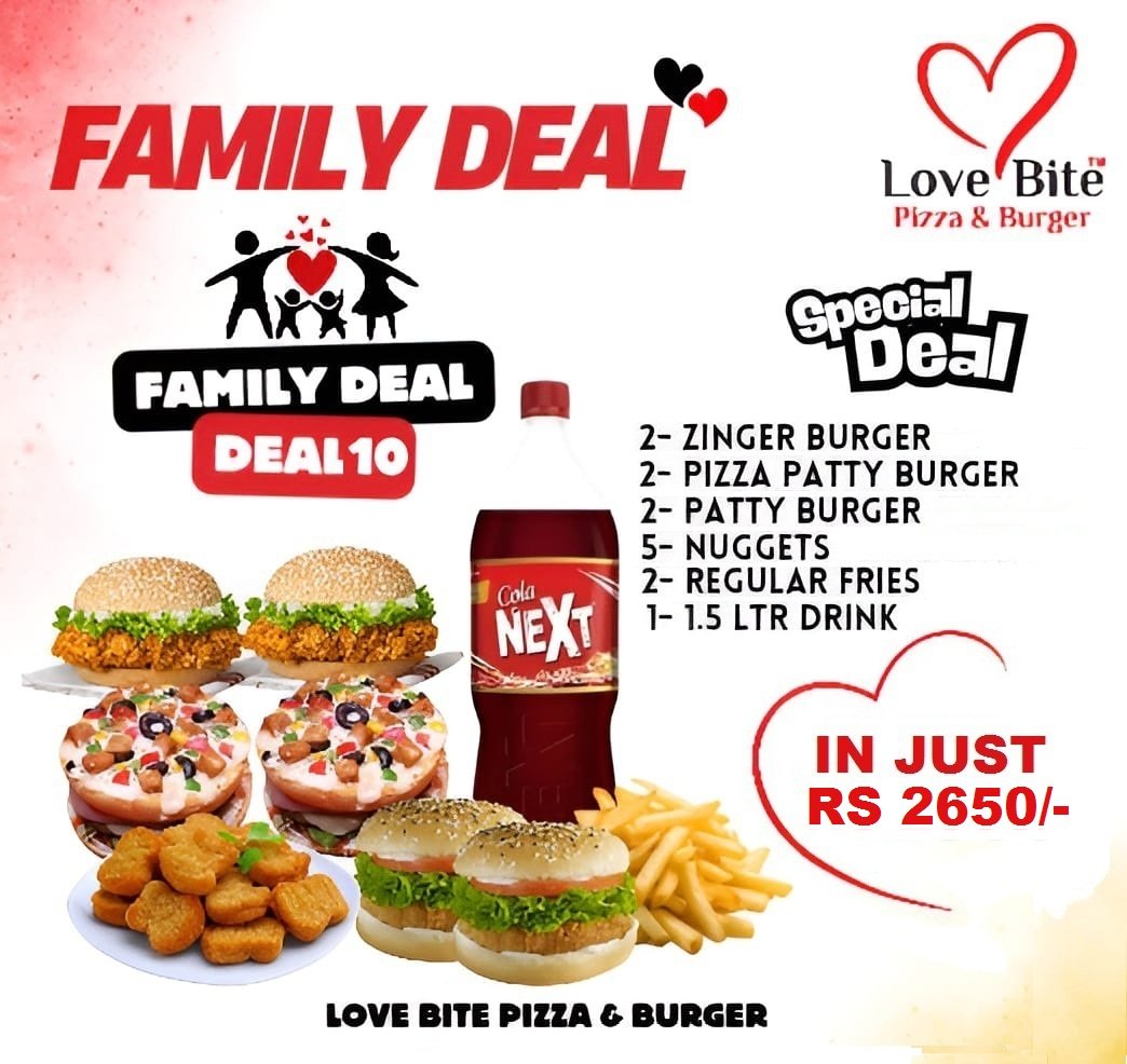 Family Deal 10 – Ultimate Special Feast