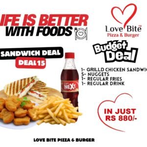 Sandwich Deal 15 – Grilled Chicken Combo